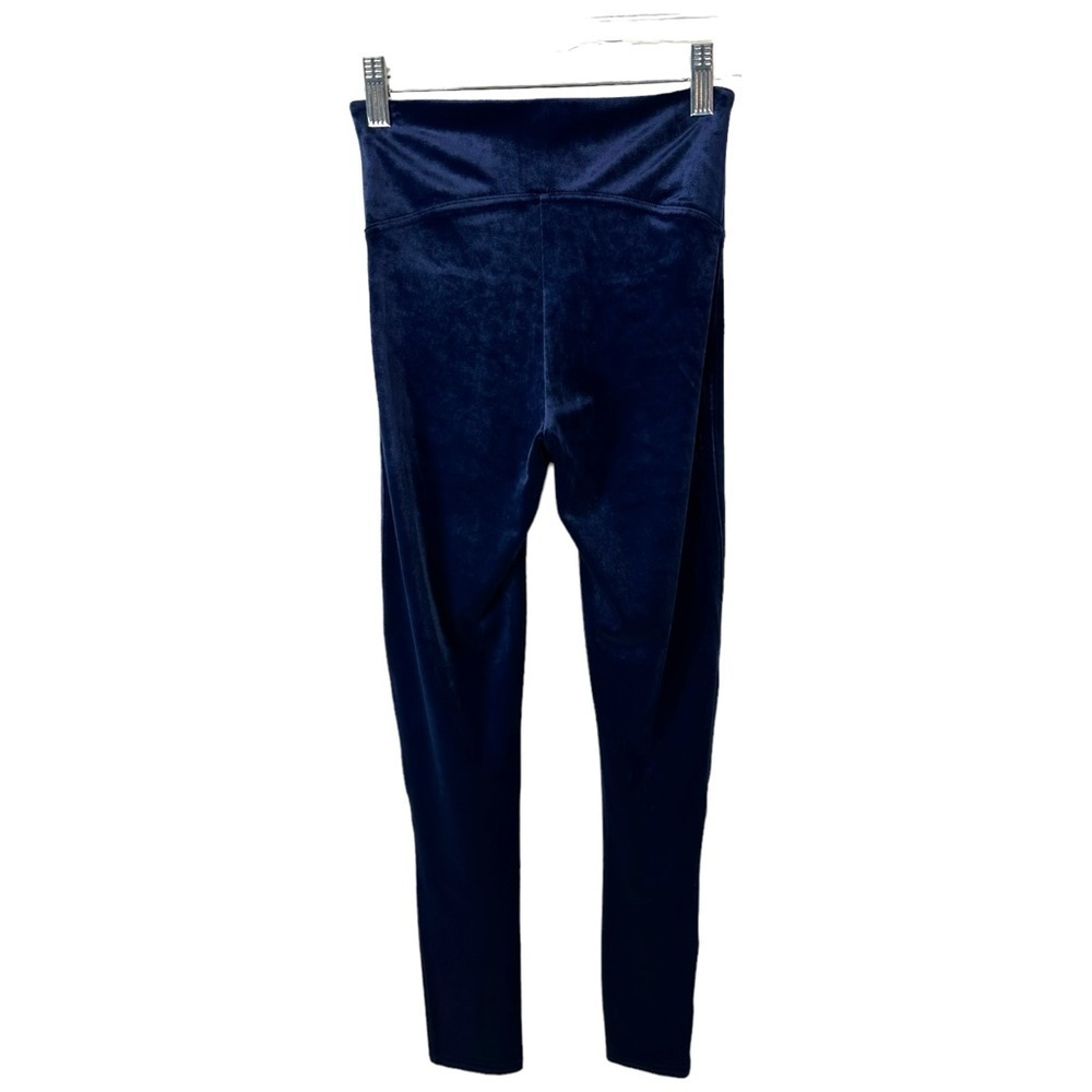 Spanx Velvet Leggings Lapis Night Size Small